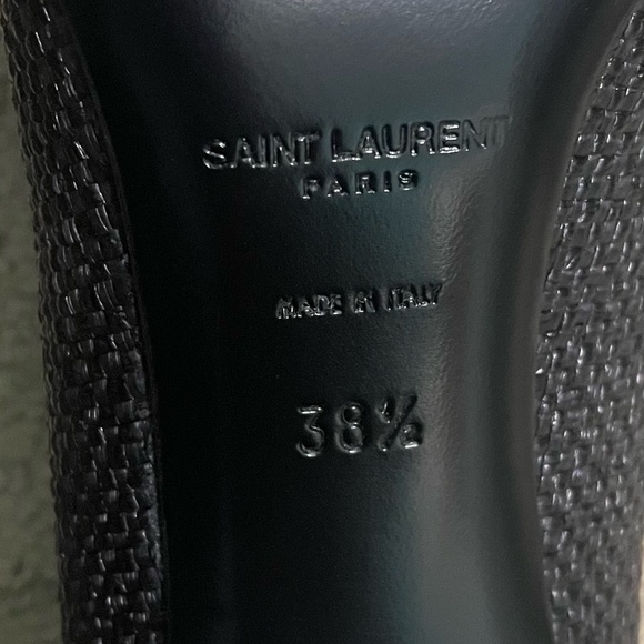 ysl raffia heels - Picture 5 of 14
